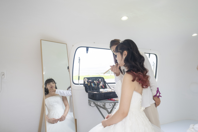 不安解消♪リハーサルヘアメイク付き沖縄フォトウェディングプラン