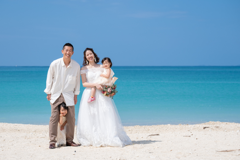 【手軽に楽しむフォトウェディング】沖縄フォトウェディングSプラン(ロケ地1箇所)思い出ムービー付き♪