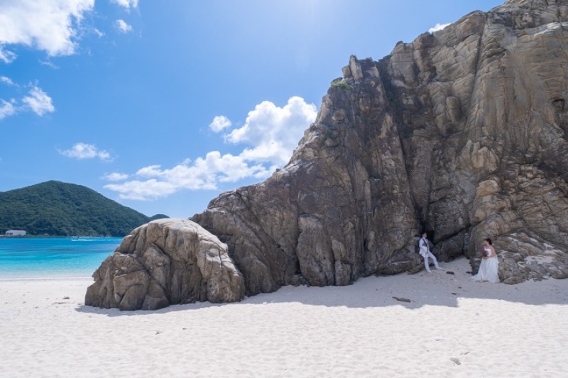 【渡嘉敷島】フォトウェディングM-思い出ムービー付き♪