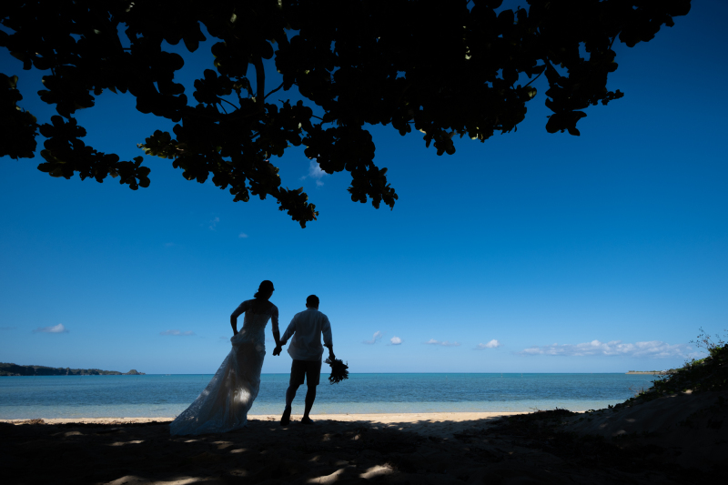 沖縄を旅するフォトウェディングSプラン+サンセット