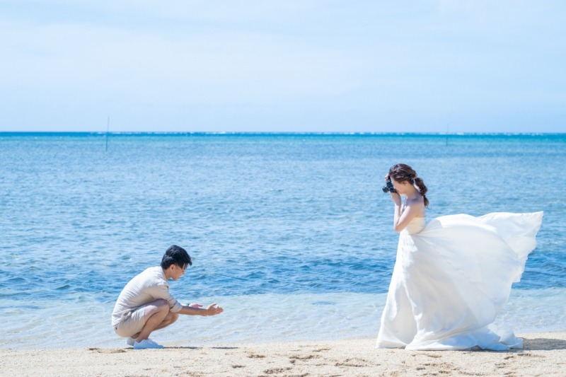 【フィルムカメラ貸し出しプラン♪】フォトウェディングプランM -思い出ムービー付き♪