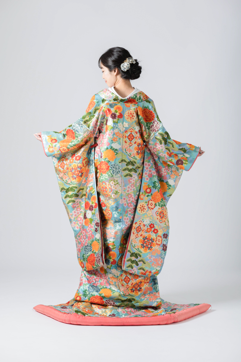 白藍花比べ