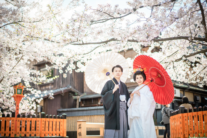 桜のシャワー