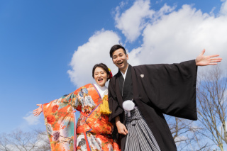 青空と笑顔♪スタジオとロケ和婚！