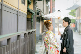 おふたりを美しく演出する祇園♪和婚フォト