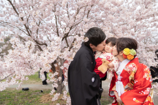 ご家族と一緒に大切な一枚♡笑顔満開✿