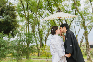 春の植物たちとお花見♡Springwedding♪