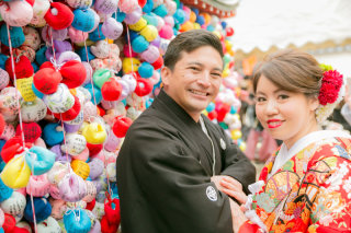 幸せを祈る♡京和婚フォト♪