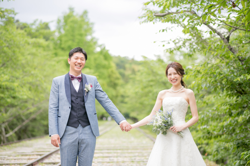 さわやかな日差しに包まれて♪京都wedding
