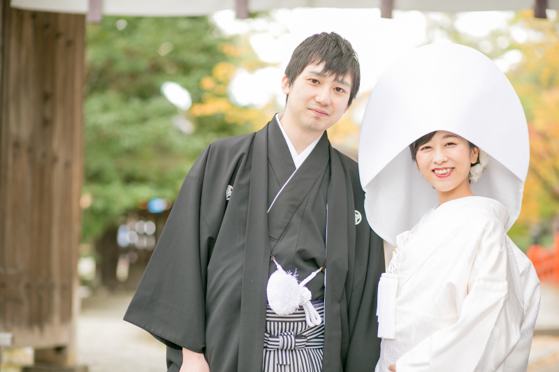 今宮大社で和婚フォト♪神聖な雰囲気で。