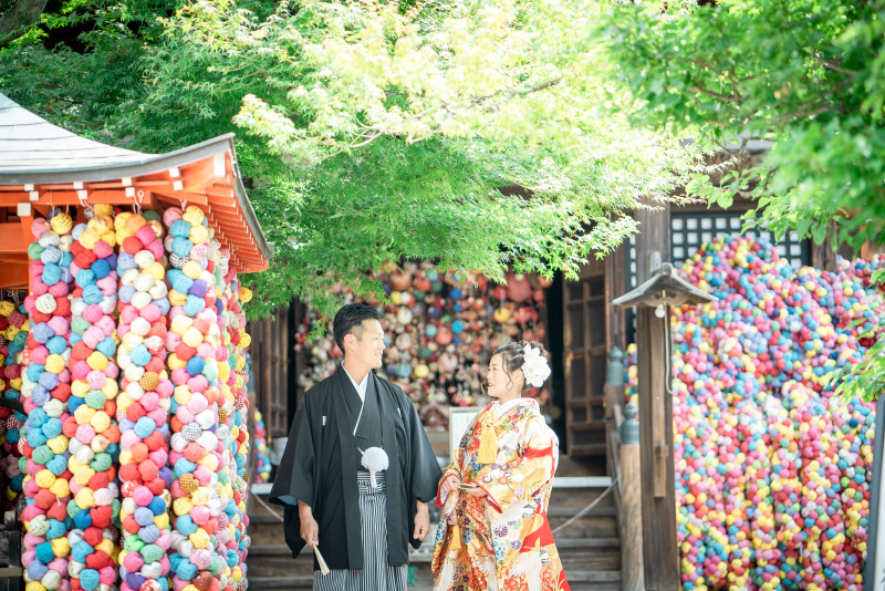 八坂神社で。