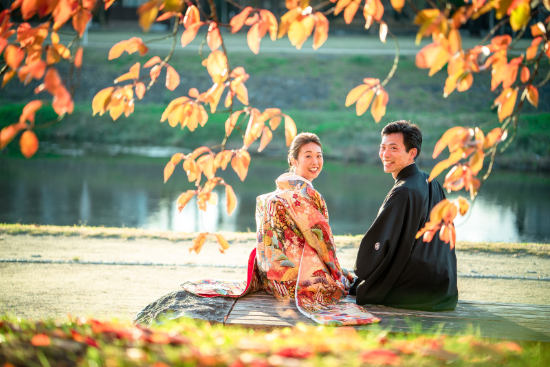 紅葉と。