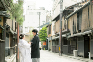 風情を感じる♪京町家と和婚フォト