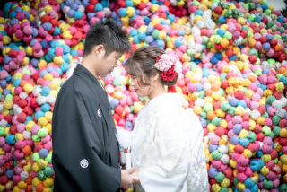 フォトジェニックで一枚を残しましょ♪和婚フォト