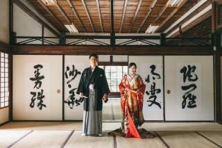 色打掛で撮る立本寺の魅力
