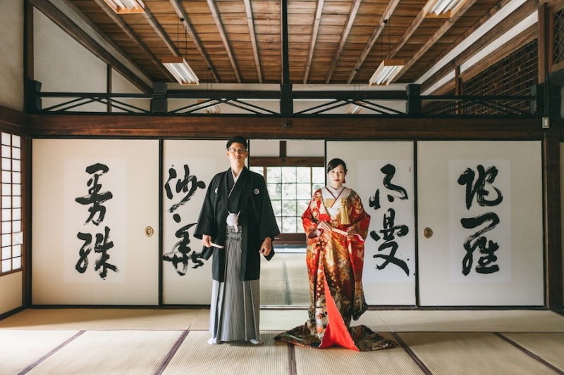 色打掛で撮る立本寺の魅力