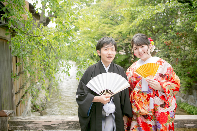 おふたりの笑顔