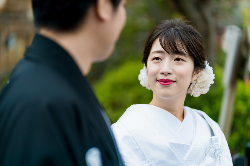 みつめる