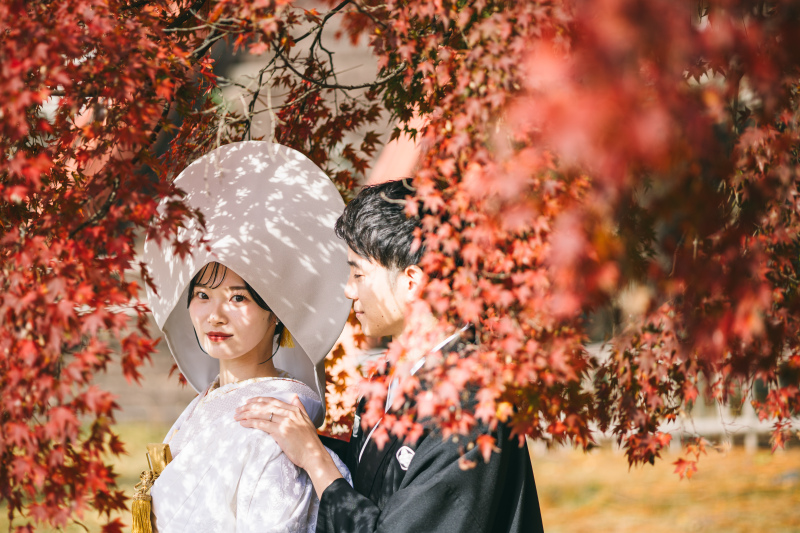 紅葉の大覚寺