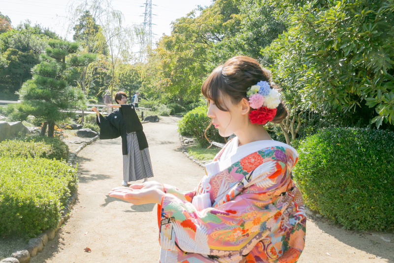 新婦さまの手に♪