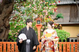 春の訪れを感じて♪京和婚フォト