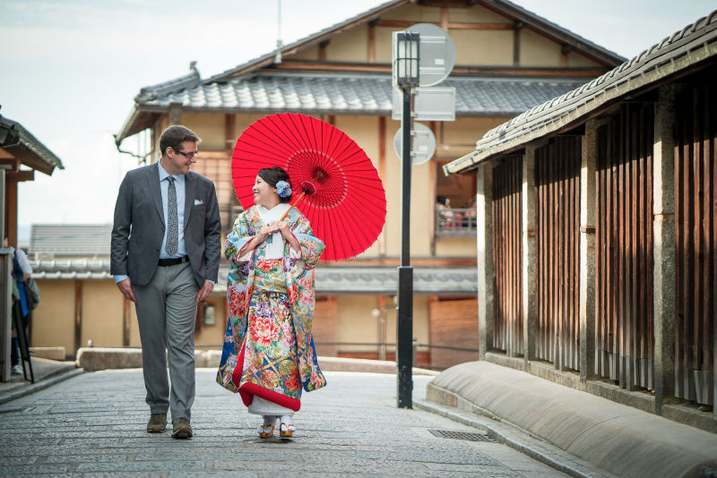 おふたりらしい一枚のお手伝い♡京都ゆるりロケ