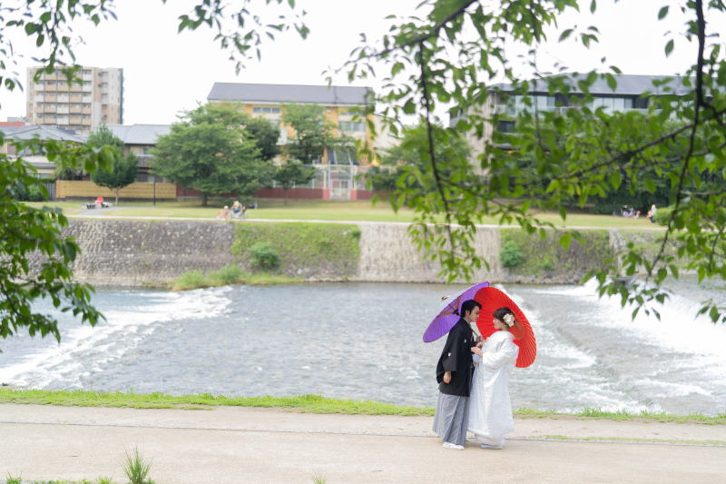 鴨川。