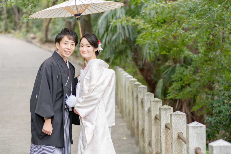 吉田神社で特別なフォトウェデイングを。。♪