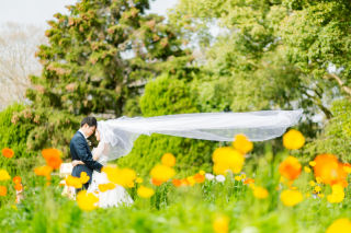 お花畑wedding♡ロマンチックにふたりの世界