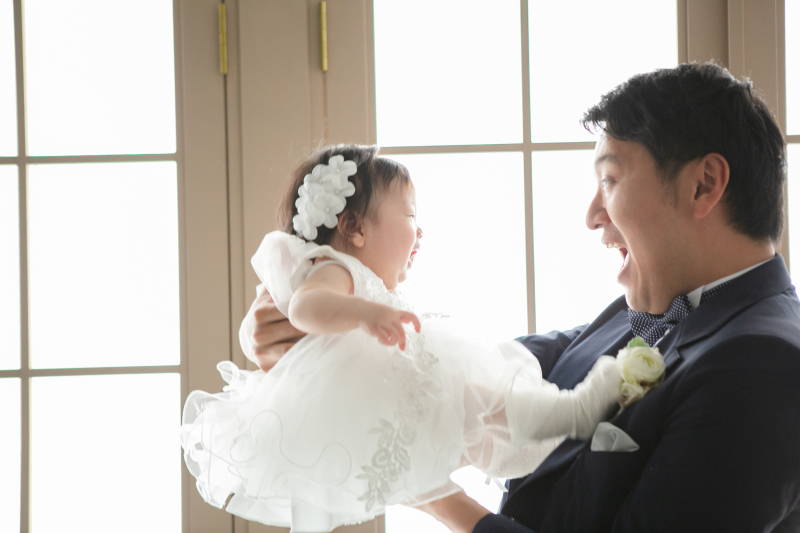 お父さんと♪