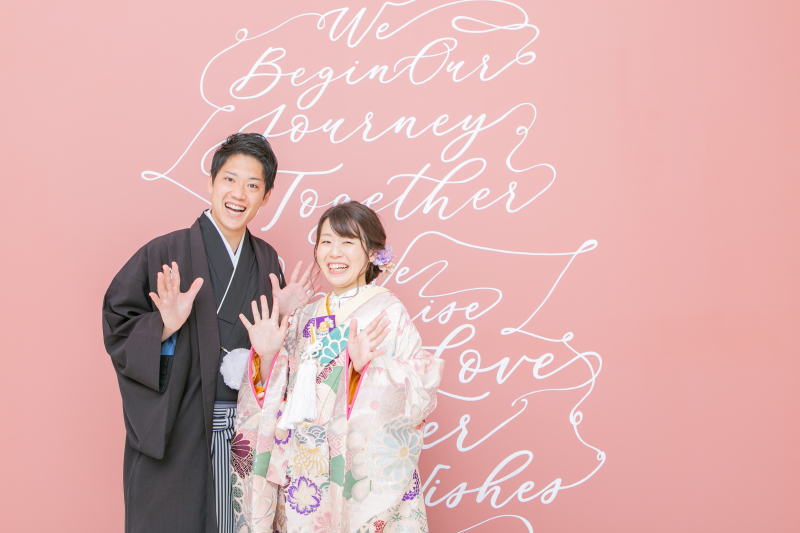 スタジオでゆったりと♡京和婚フォト