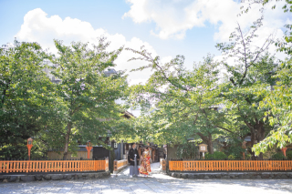 京都の美しい景観と。和婚フォト♪