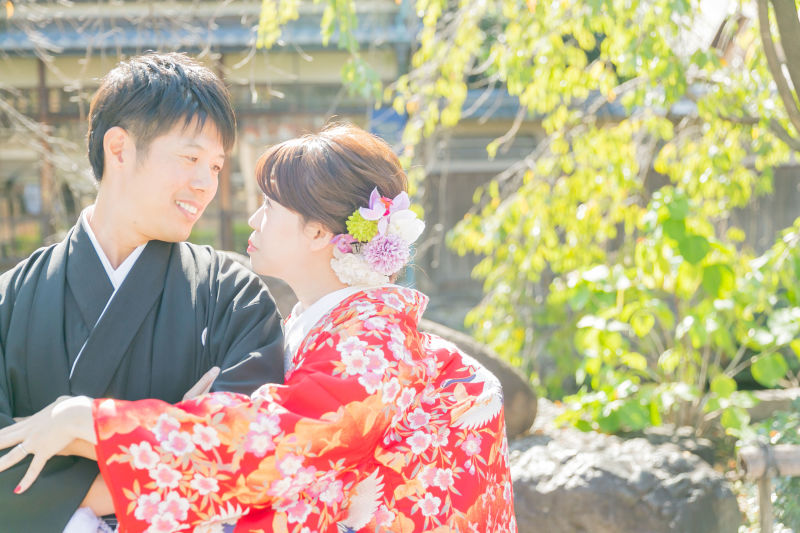 笑顔が溢れる♪京都・祇園で和婚。