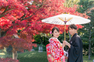 紅葉狩りwedding♡自然を感じて♪