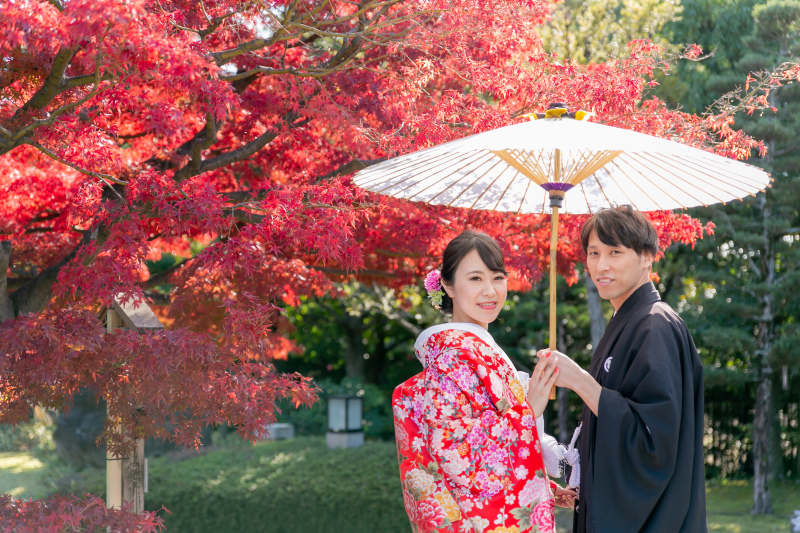 紅葉狩りwedding♡自然を感じて♪