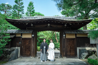 特別な一枚と風情ある景色とともに。。♡和婚フォト
