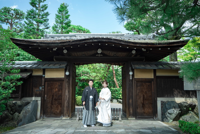 特別な一枚と風情ある景色とともに。。♡和婚フォト