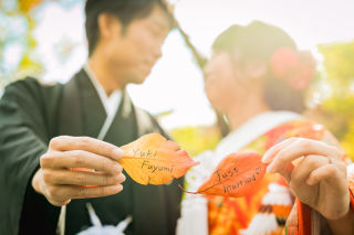 おふたりと家族の時間♡朱にまじわる和婚photo