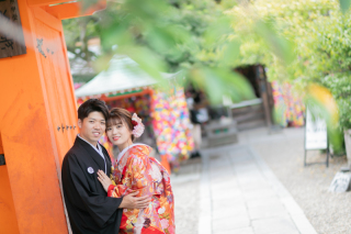 はんなり八坂周辺で和婚フォト♪