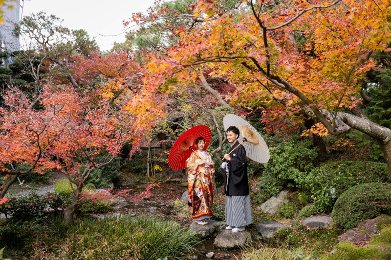紅葉と。