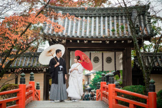 厳かに、静寂と自然を愛でる♡神社wedding