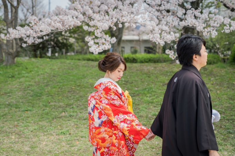 しおらしい新婦さま