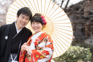 ゆるり♪さくらと笑顔がたゆたう祇園wedding