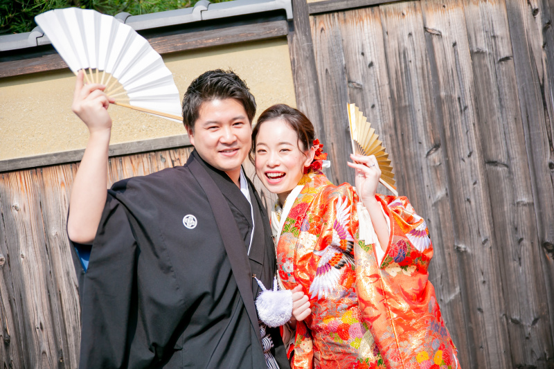 笑顔が咲く。