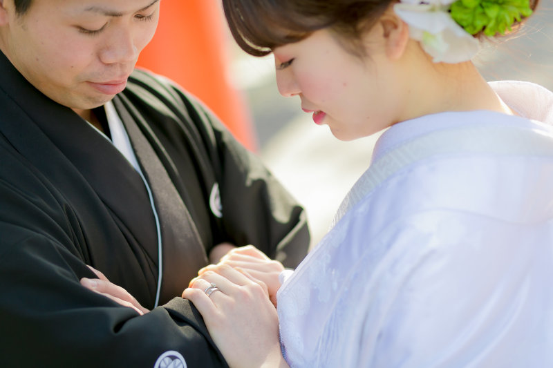 新郎さまに・・