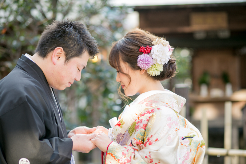 竹林がたゆたう♪京和婚フォト