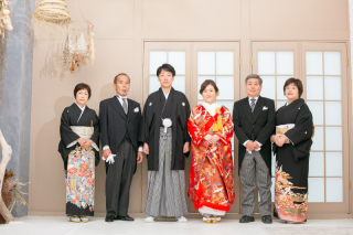 ご家族写真は無料です♪スタジオ和婚
