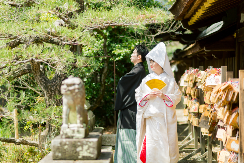 ハレノヒ!特別感を味わう♡神社wedding