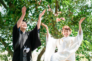 祇園と植物園ロケ♪