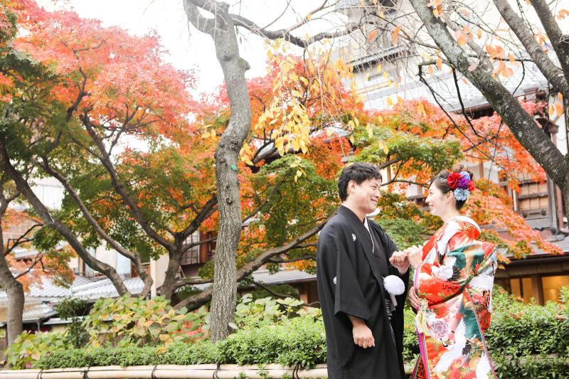 紅葉と。